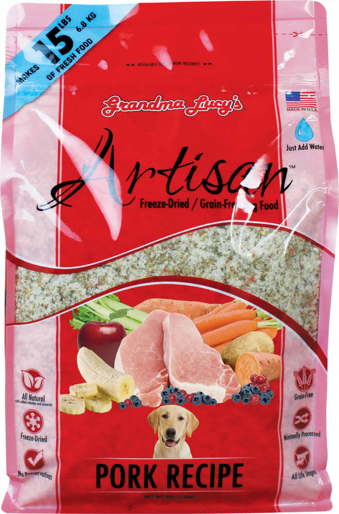 Grain Free Pork Freeze Dried Dog Food, 10 lbs O832