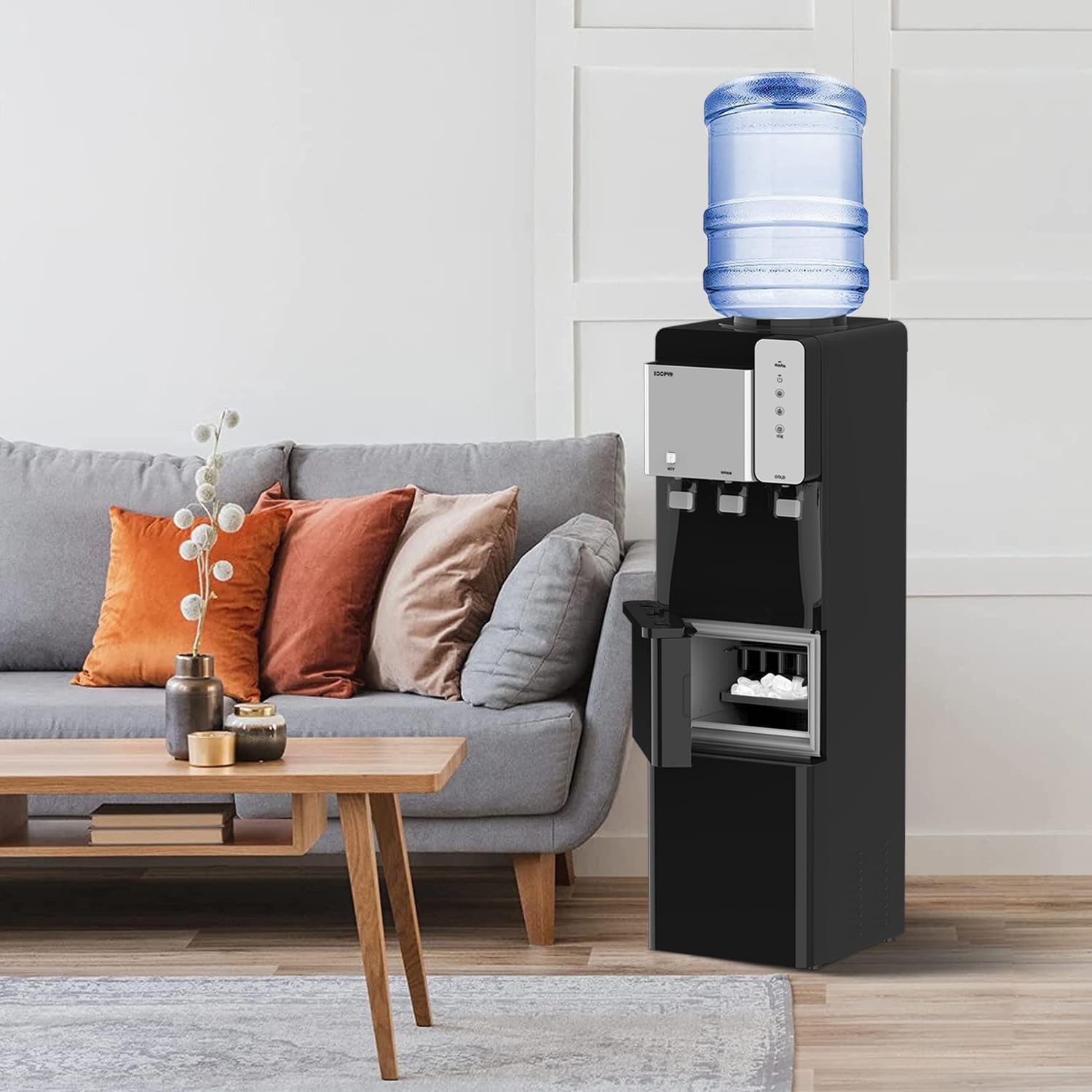 Water Cooler Dispenser with Ice Maker 5 Gallon Top Load N53647