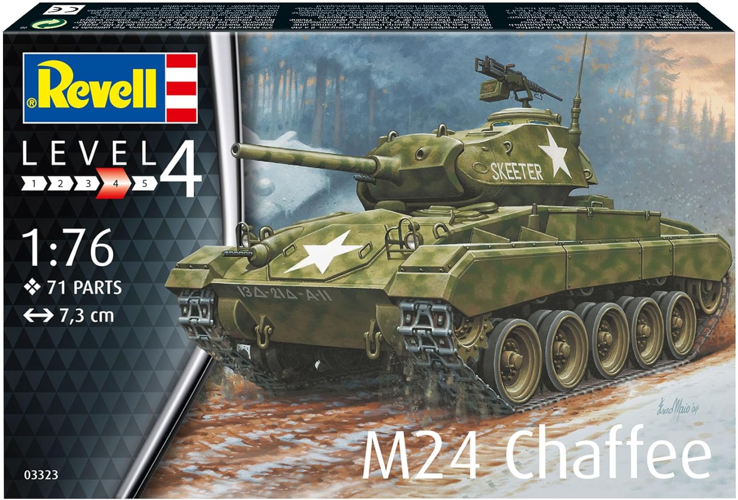 M24 Chaffee Plastic Model kit Q277515