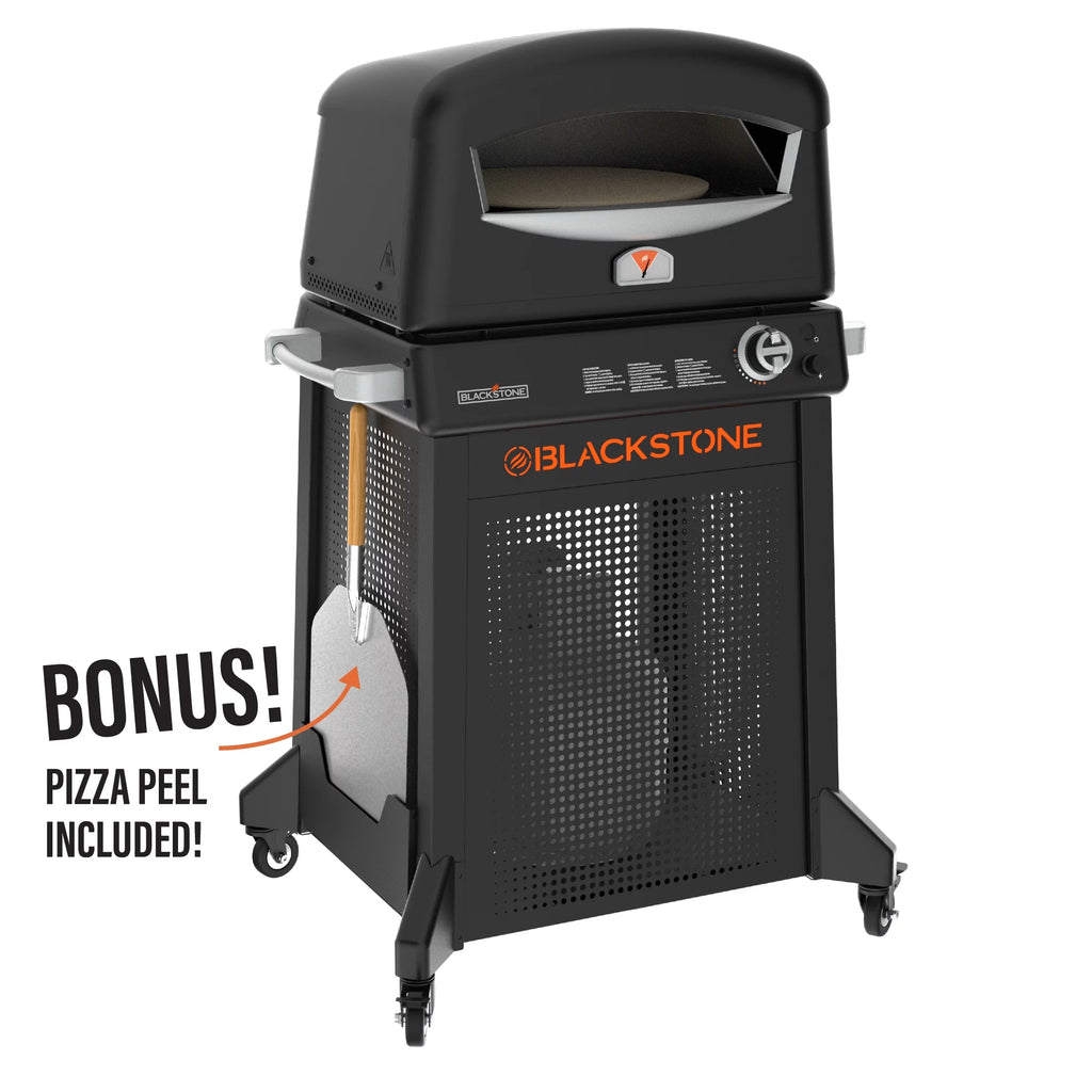 Blackstone Propane Outdoor Pizza Oven with Stand and Pizza Peel O34120