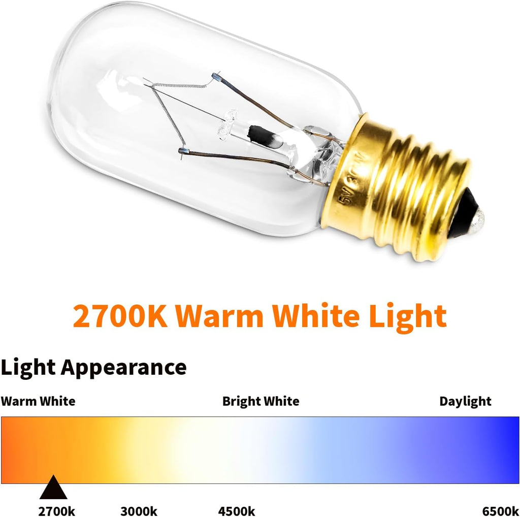 Light Bulb 125V 30W E17 Base G367