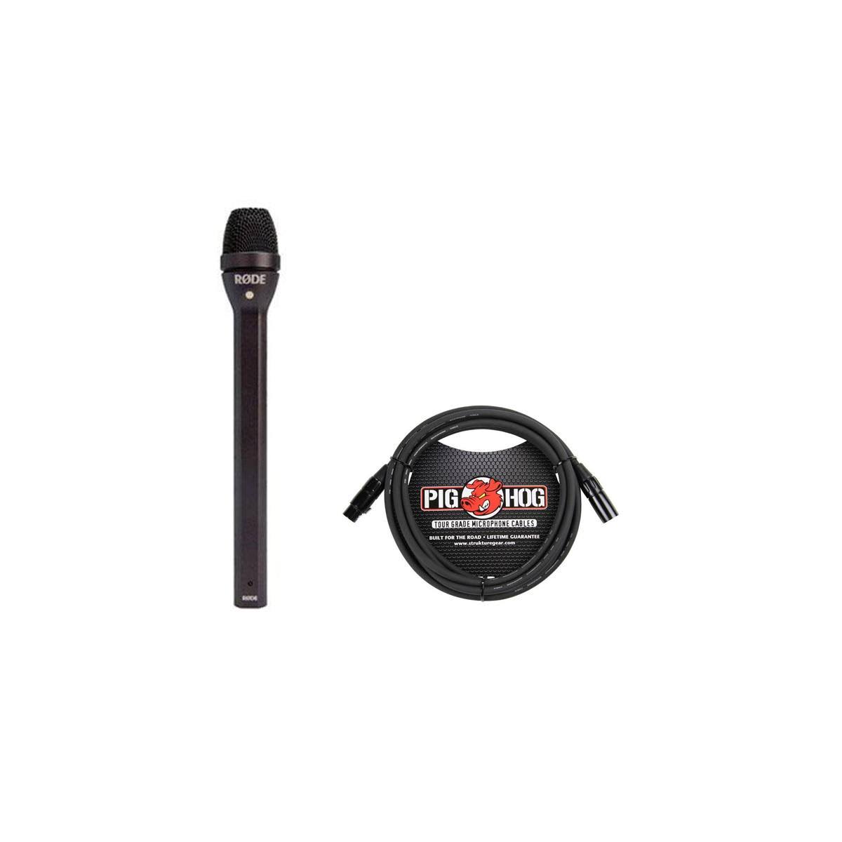 Reporter Omnidirectional Interview Microphone, 70Hz - 15kHz, 150 Ohms J72321