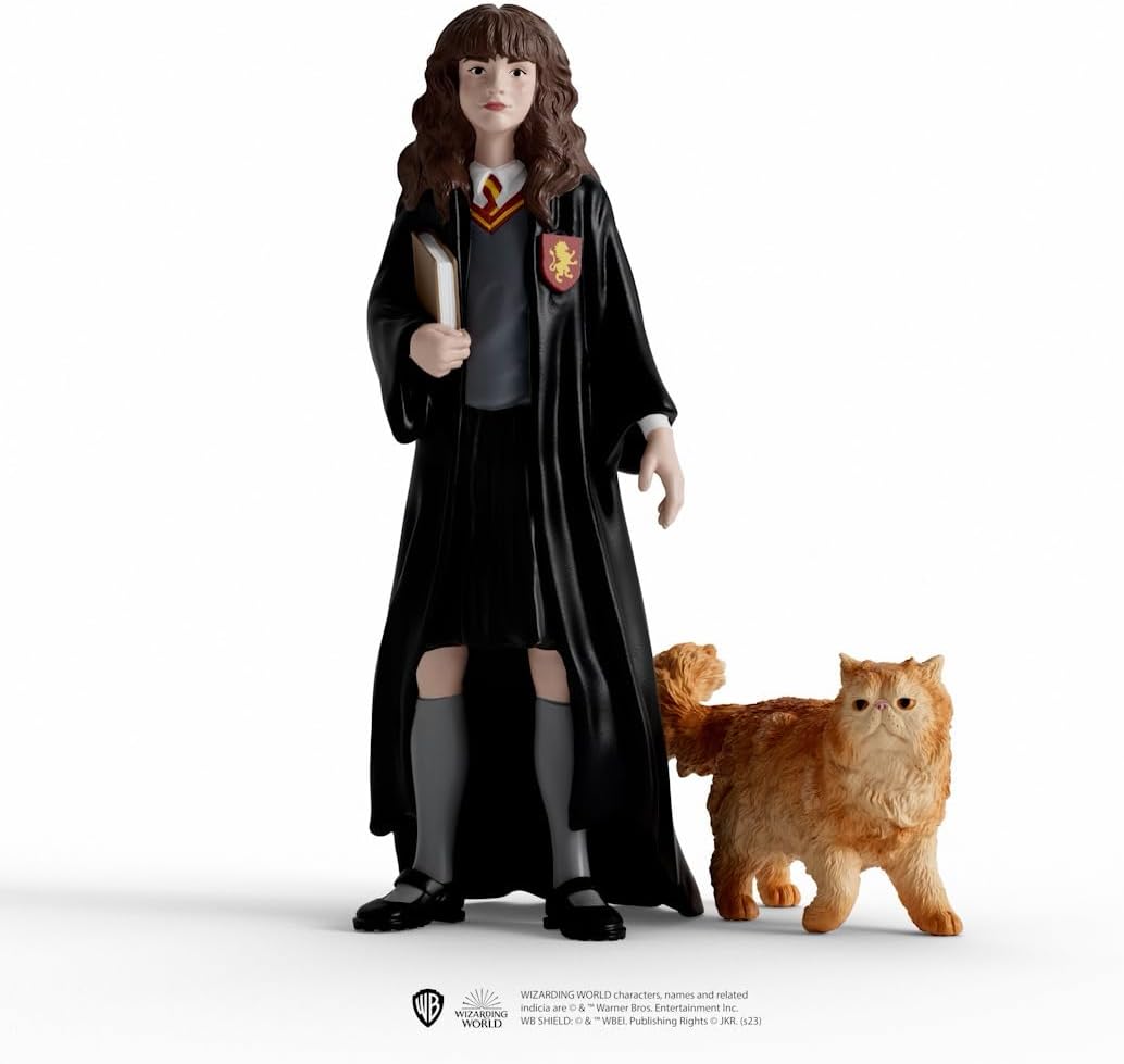2-Piece Set with Hermione Granger & Crookshanks Collectible Figurines H609929