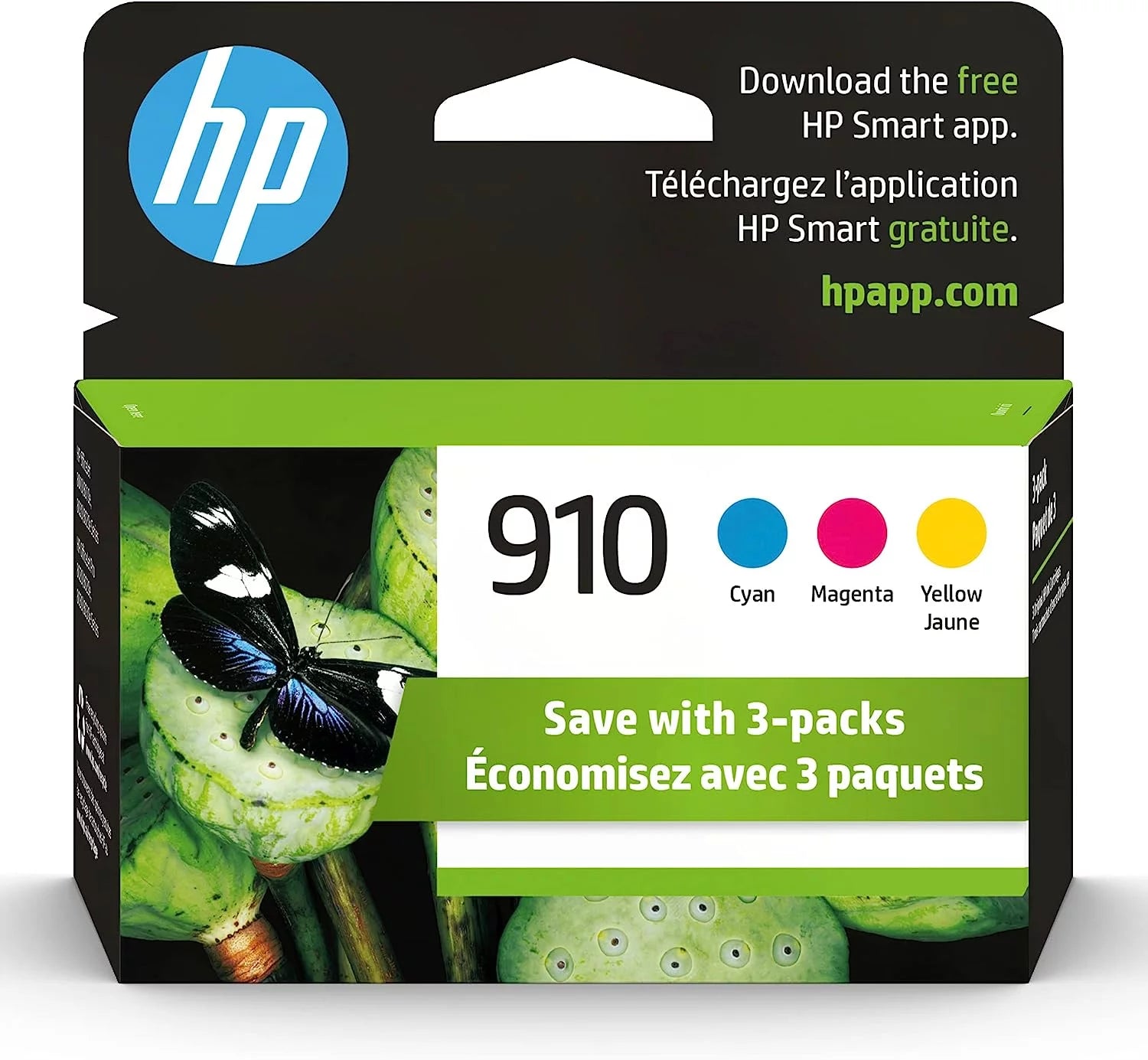 Cyan, Magenta, Yellow Ink Cartridges (3-pack) T360
