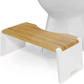 Brown Bamboo Folding Toilet Stool Z534730