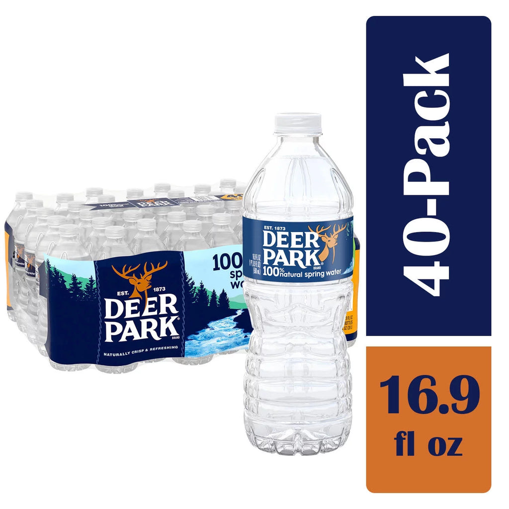 100% Natural Spring Water (16.9oz / 40pk) P66024
