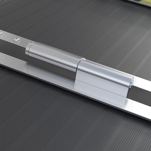 8FT Foldable Aluminum Wheelchair Ramp with Non-Slip Surface A15801