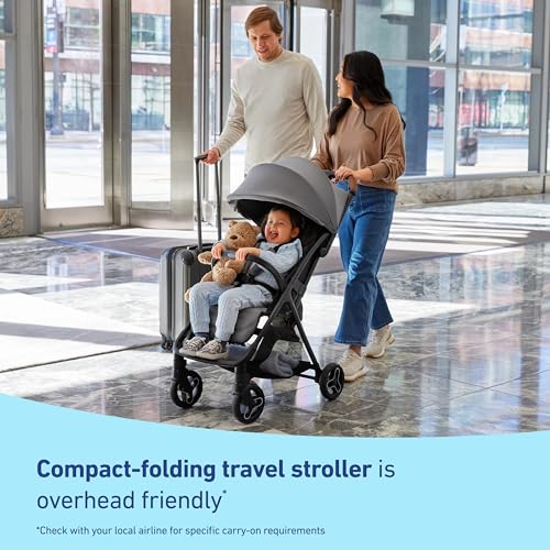 Compact Travel Stroller with Infant Car Seat D629