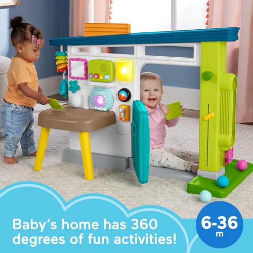 Baby Learning Toy Playhouse with 9 Pretend Play Accessories T219