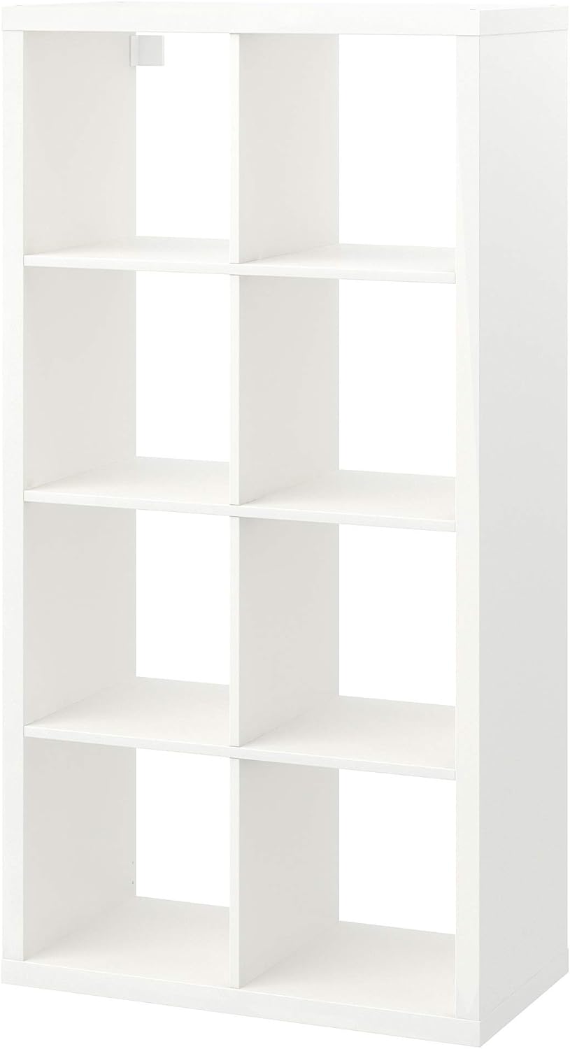 White 8 Shelf Shelving Unit (77x39x147 cm) A211266