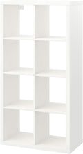 White 8 Shelf Shelving Unit (77x39x147 cm) A211266