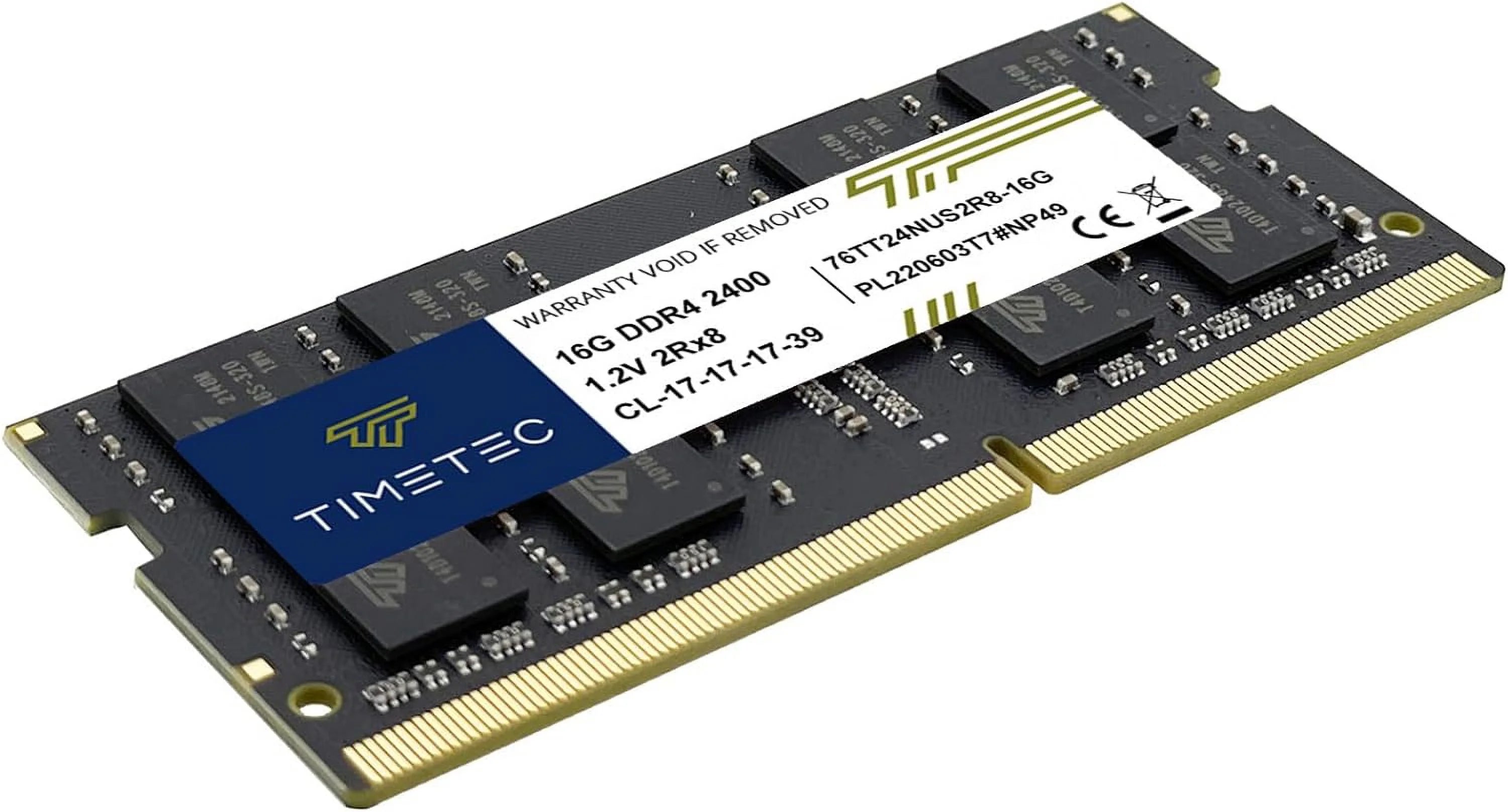 32GB KIT (2x16GB) DDR4 2400MHz SODIMM Laptop Memory E12357