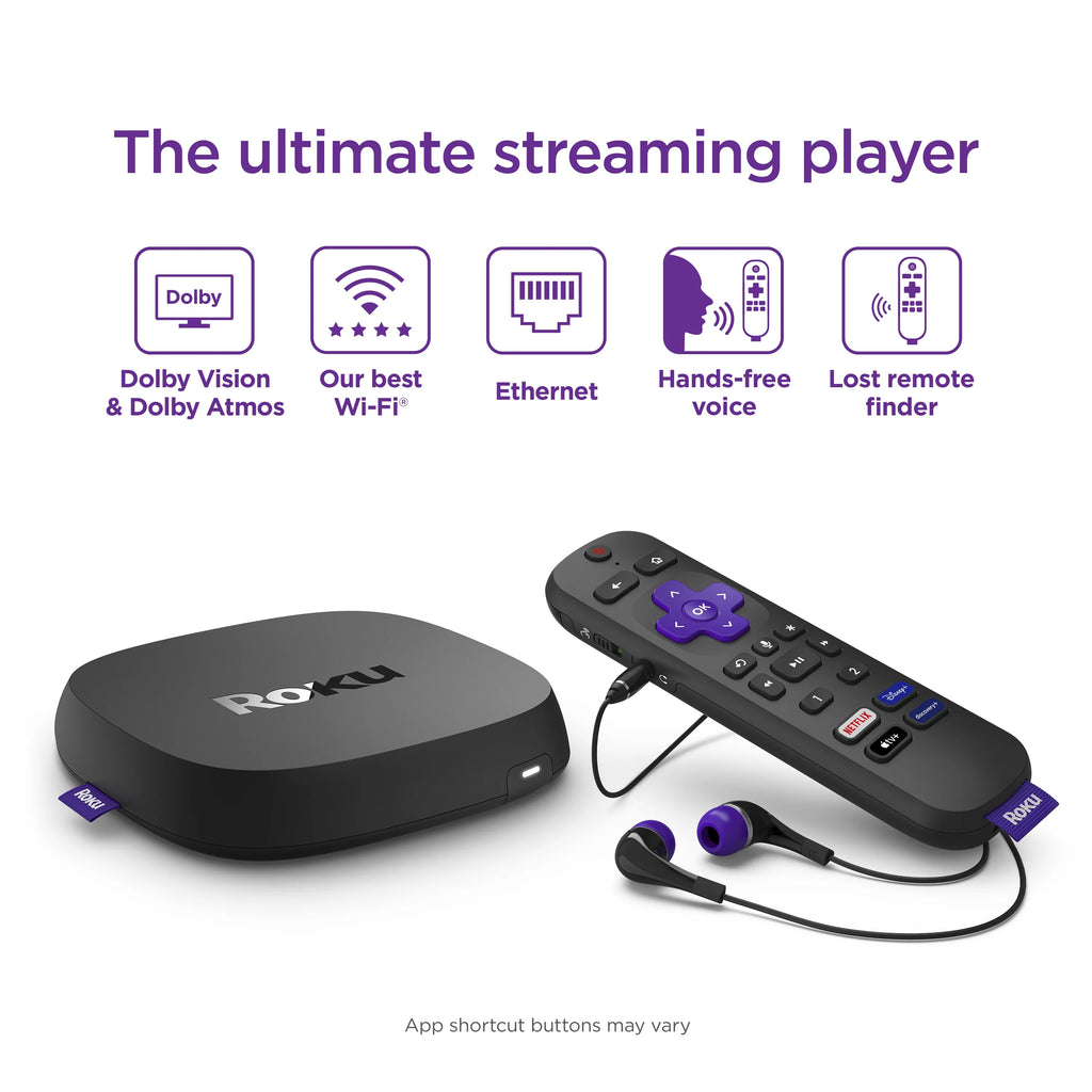 4K HDR Dolby Vision Streaming Device with Voice Remote Z60947