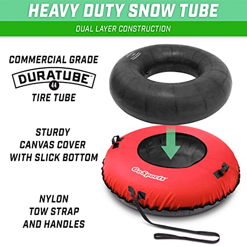44 in Heavy-Duty Winter Snow Tube with Canvas Cover M739