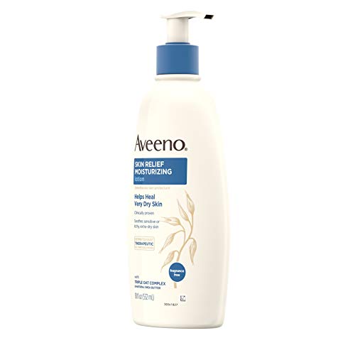 Fragrance-Free Moisturizing Lotion with Shea Butter, 18 fl. oz M690541
