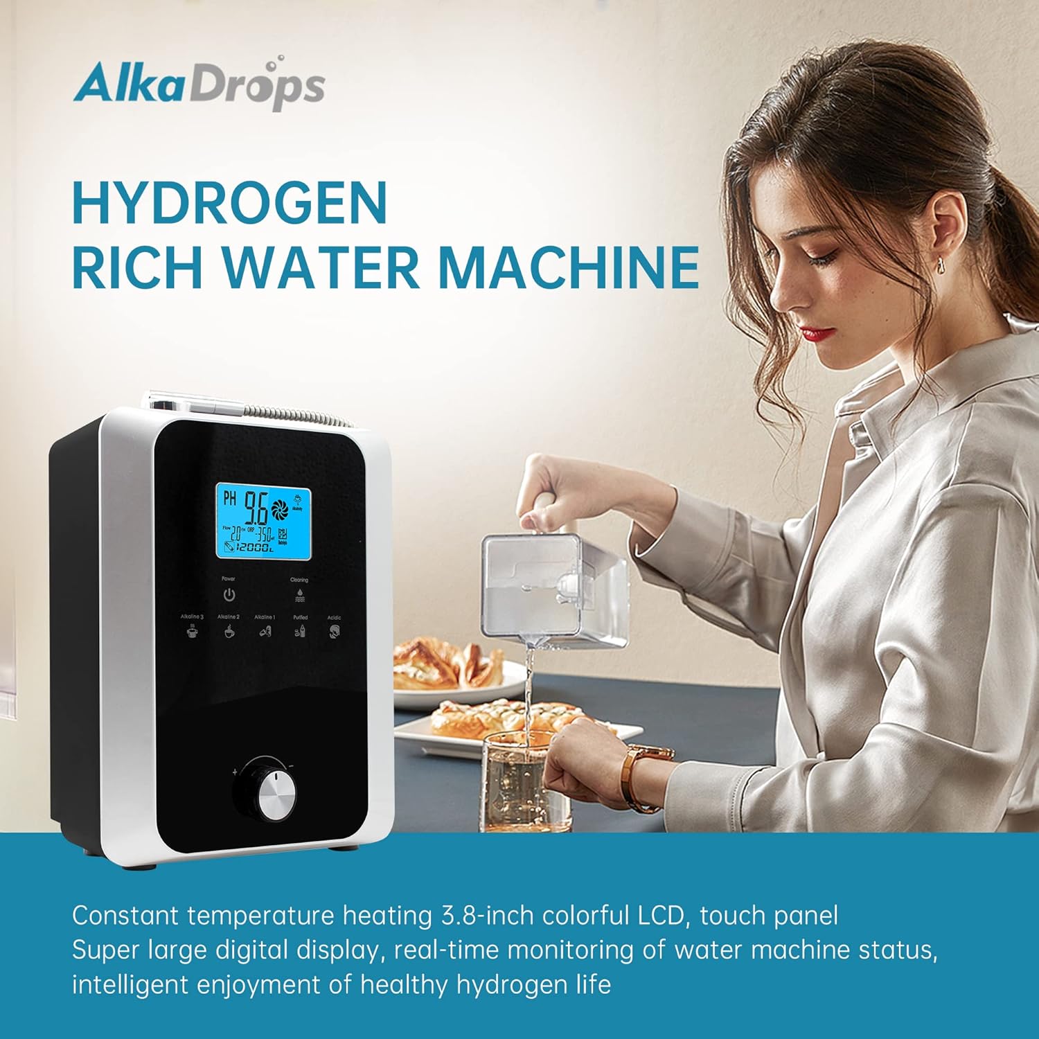 11 Plate Electrode Alkaline Acid Water Machine Z169249