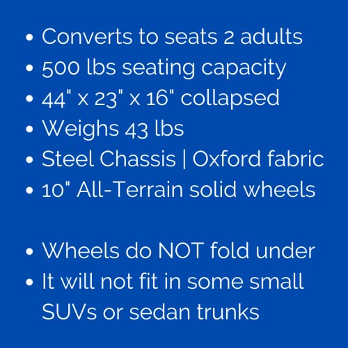 3-in1 Wagon Cart with Cargo Net H1457