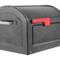 12 x 14 x 18.3 in. Galvanized Steel Post Mounted Mailbox A10072