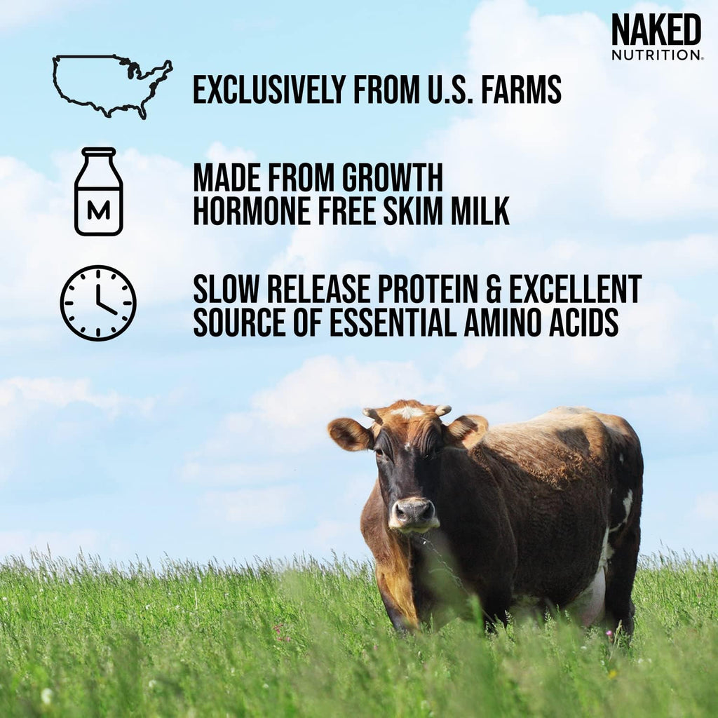 Grass Fed Protein Bundle: 1LB Unflavored Casein and 1LB Unflavored Whey U224732