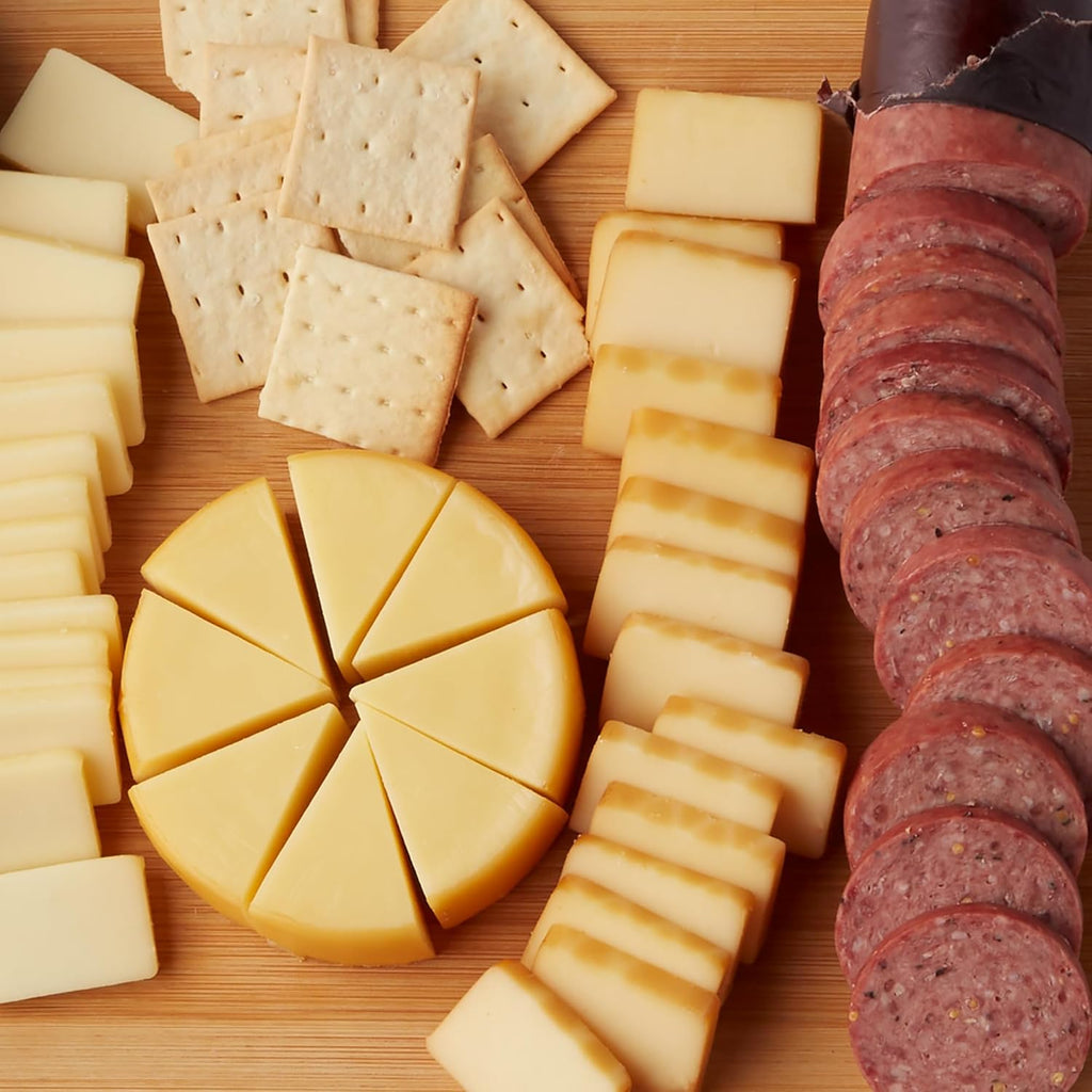 Beef Summer Sausage & Cheese Gift Box K78100