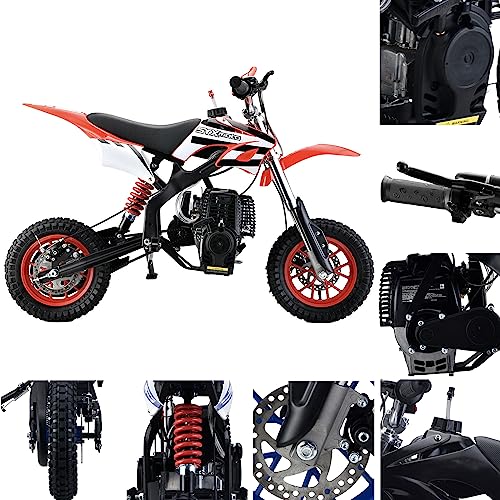 4-Stroke 40cc Mini Dirt Bike (White) A676