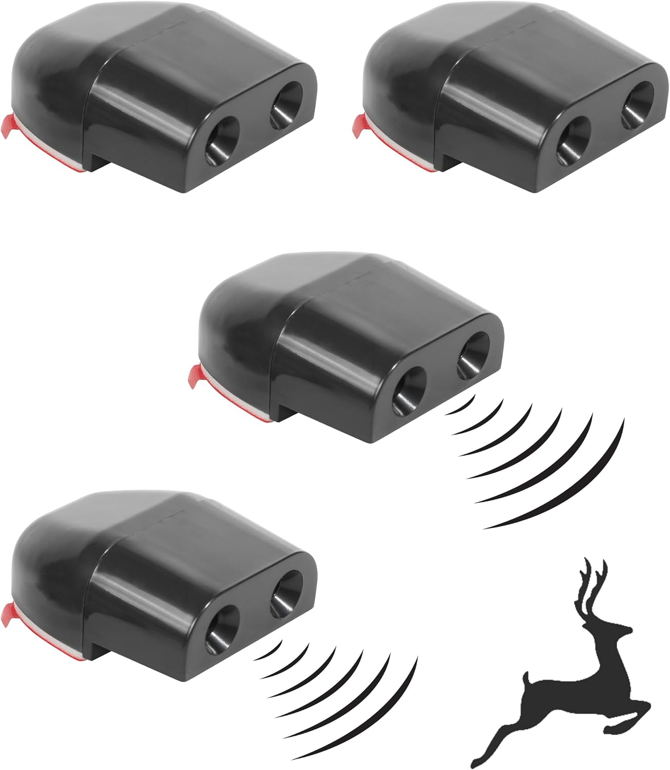 4 PCS Deer Whistle Car Accessories Q726