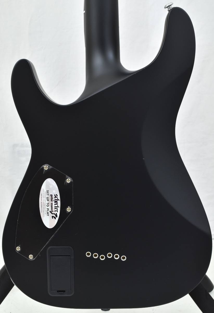 Satin Black Electric Guitar O422