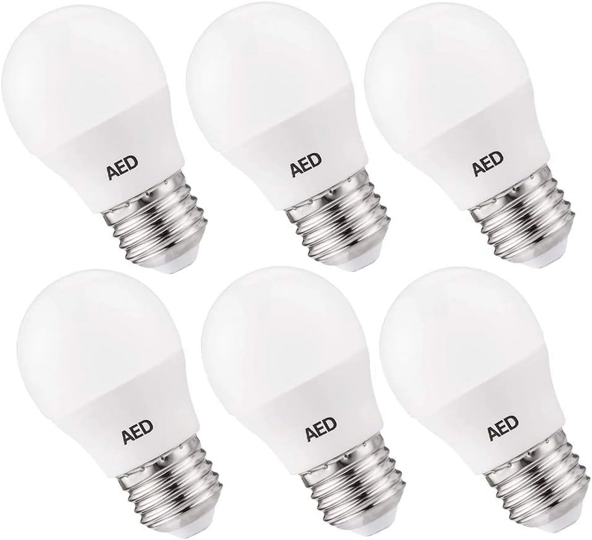 6 Pack E26 LED Bulb 3W 2700K Z60287