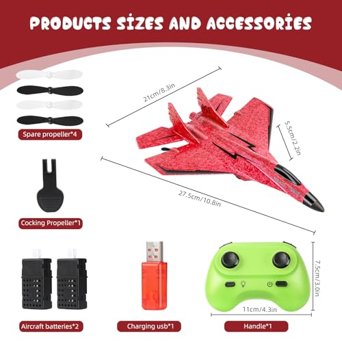 2CH 2.4Ghz Foam RC Plane S96876