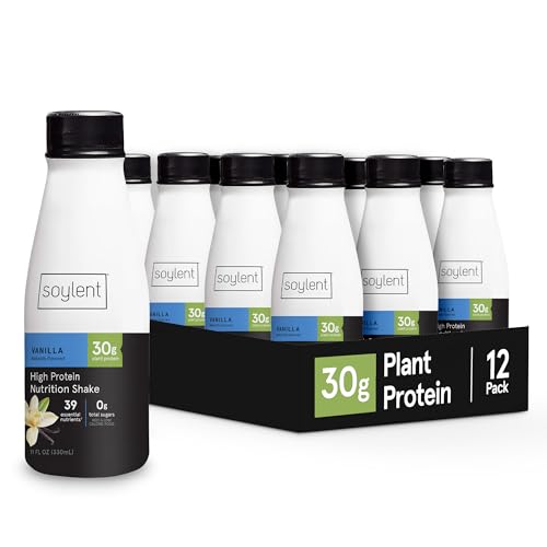 Chocolate 30g Protein Vegan Dairy Free 0g Sugar Ready to Drink Protein Drinks 11oz 12 Pack Q2846