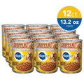 Chicken Beef & Liver Chopped Ground Dinner Wet Dog Food, 13.2 oz Cans, 12 Pack S337197