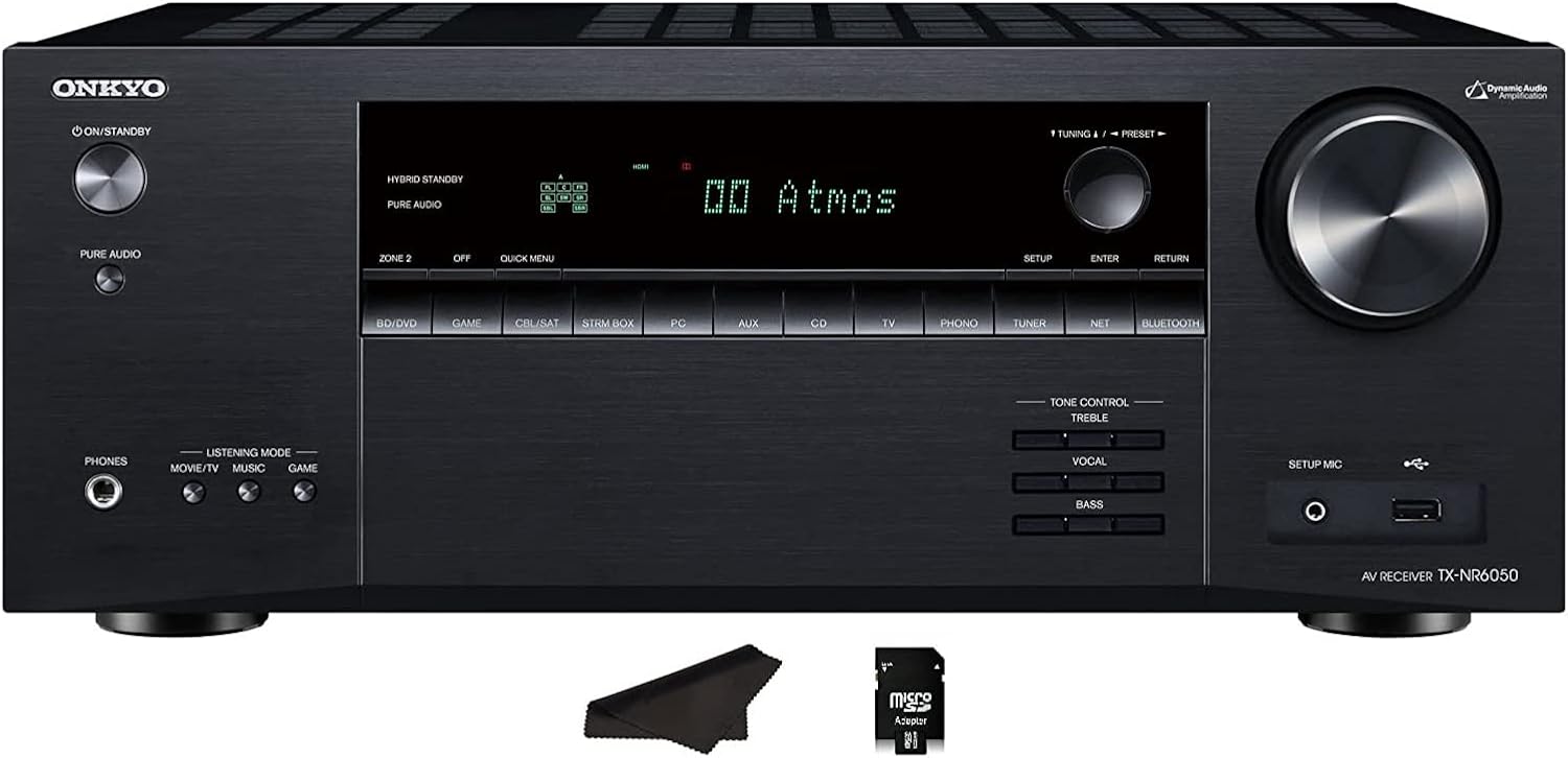 7.2 Channel Network AV Receiver with 8K/60 N829
