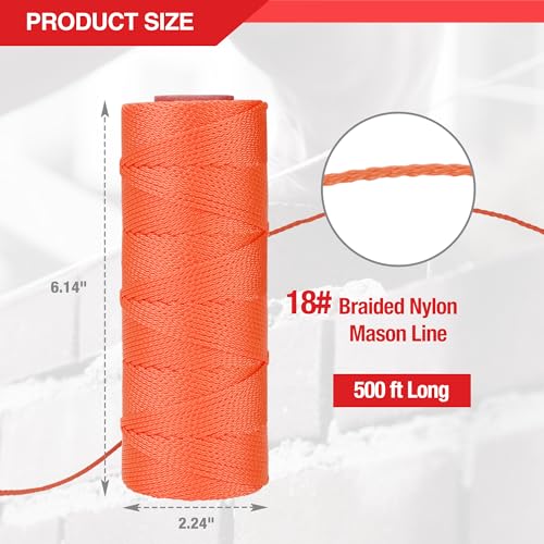 250 Feet #18 Braided Nylon String Line V6589