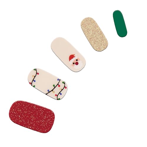 Gloss Nail Strips, 32 Nail Wraps, 1 Prep Pad, 1 Nail File P4868