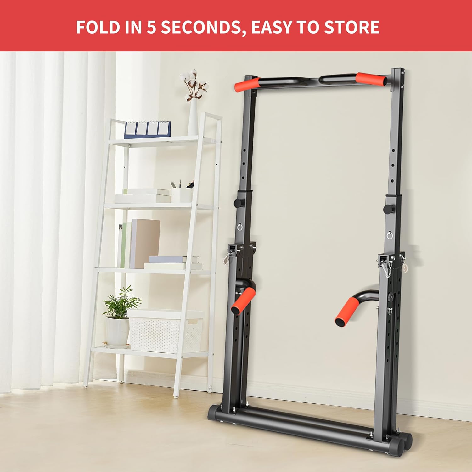 Foldable Power Tower Dip Bar P302