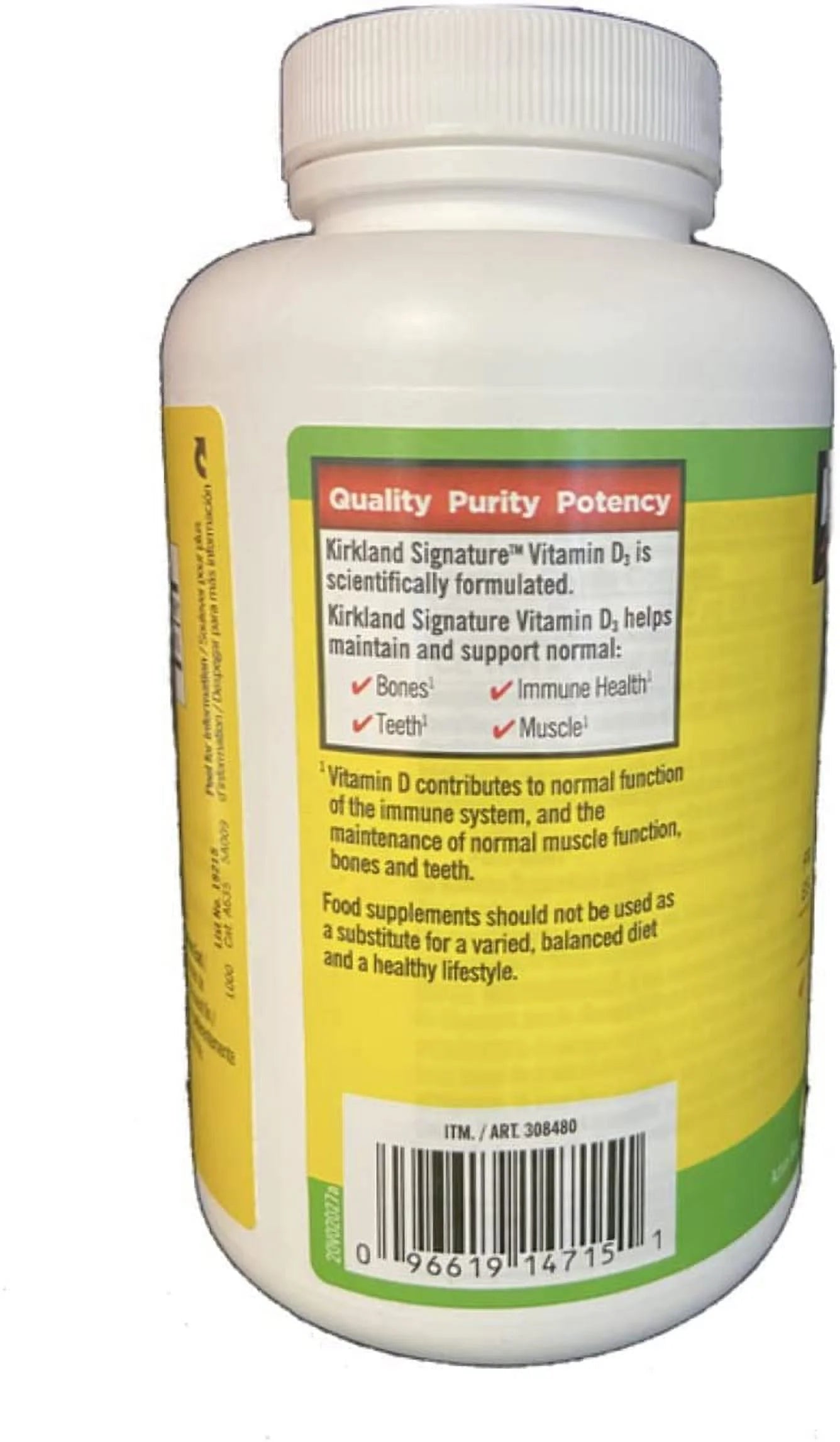 Vitamin D3 600 Softgels (Pack of 2) C500