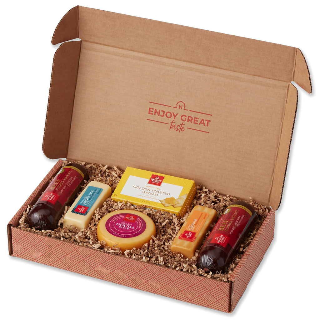 Beef Summer Sausage & Cheese Gift Box K78100