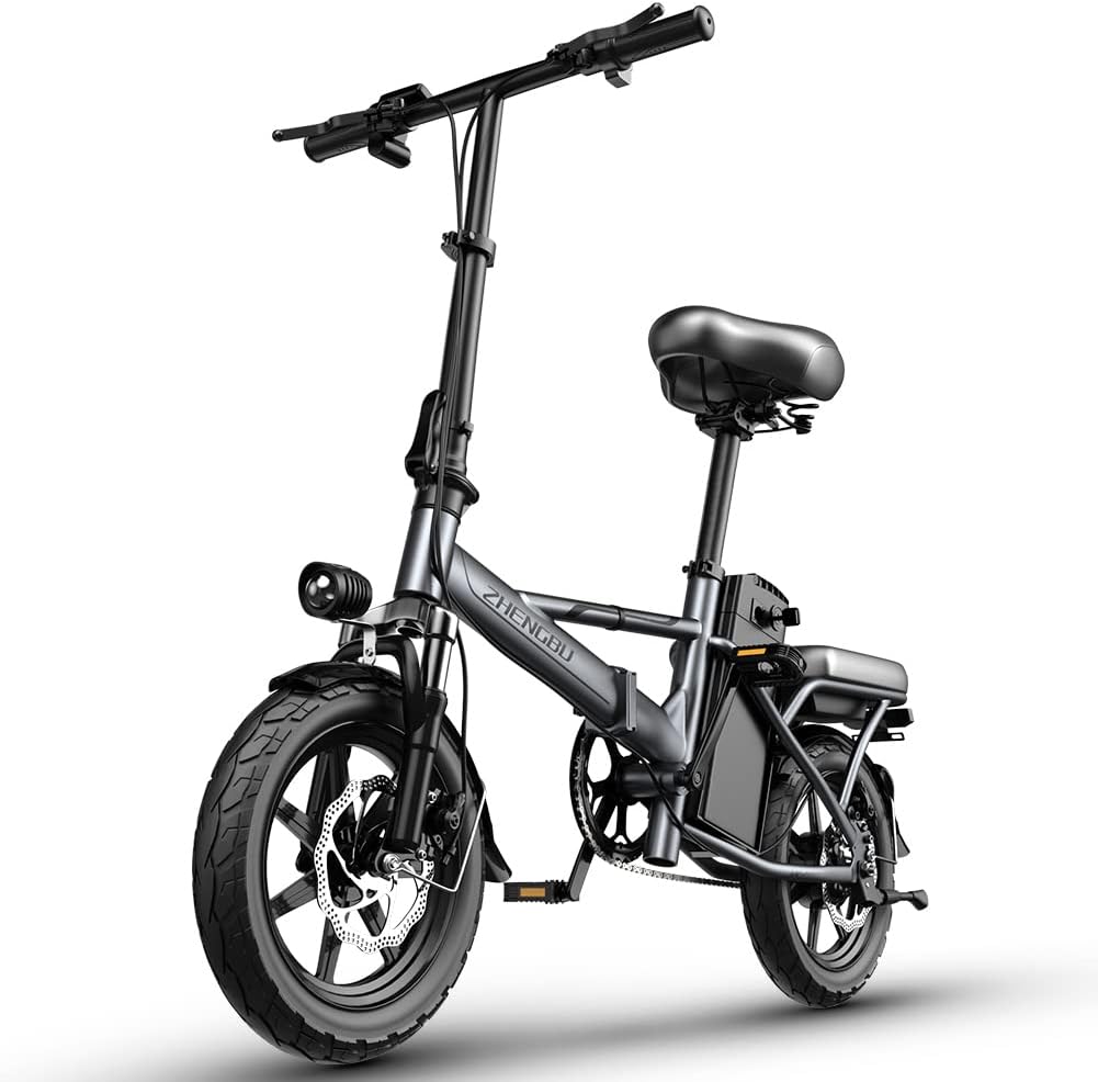 14" Electric Bike with 400W Motor and 48V/15Ah Battery A835