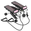 Mini Stepper with Resistance Bands, Hydraulic Fitness Stepper with LCD Monitor S653695