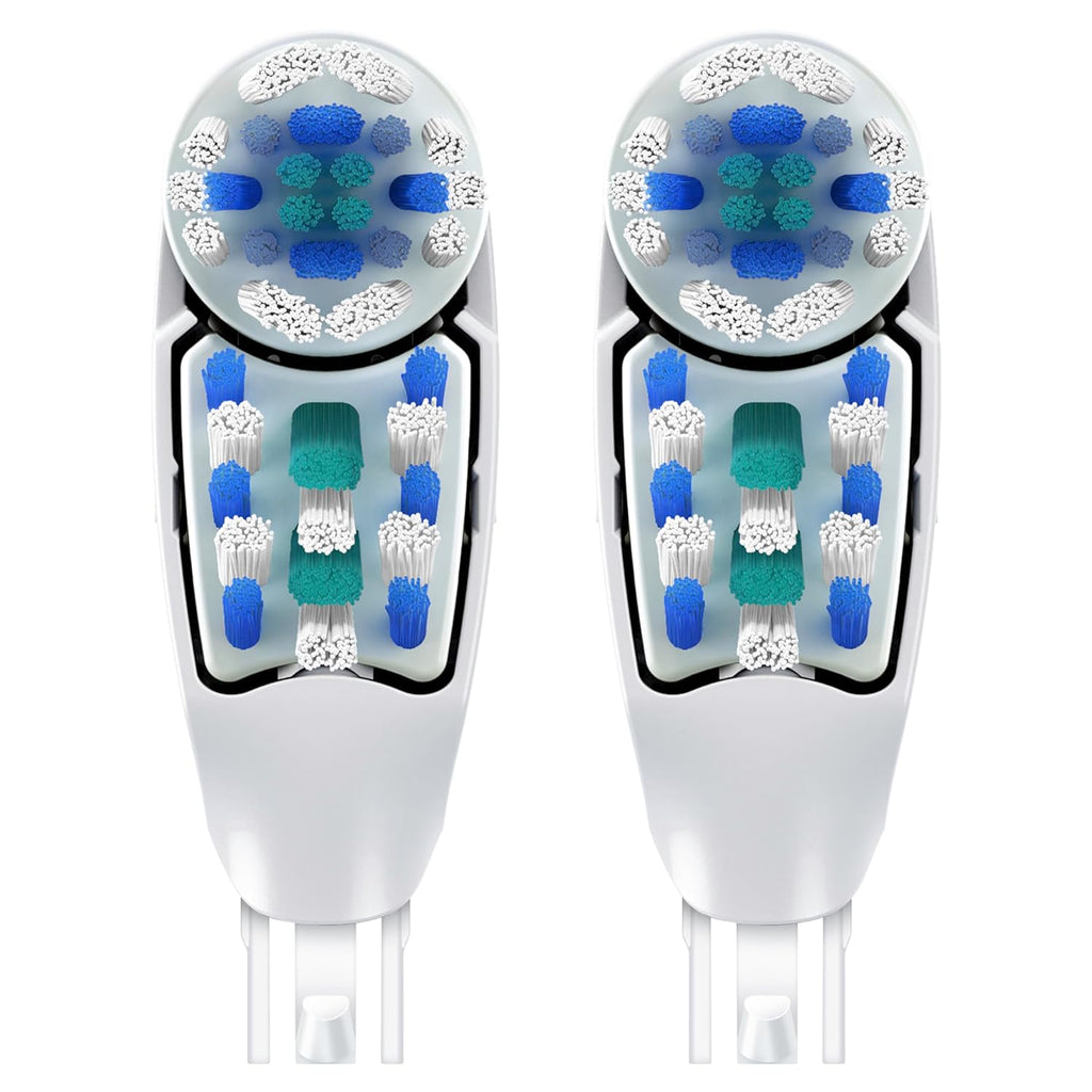 Soft 2 Count Toothbrush Replacement Brush Heads A4104