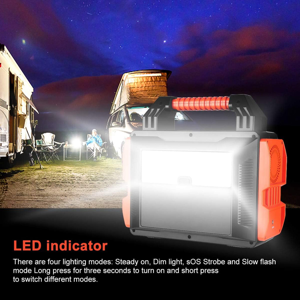 300Wh Portable Power Station with 110V/200W AC Outlet Q307578