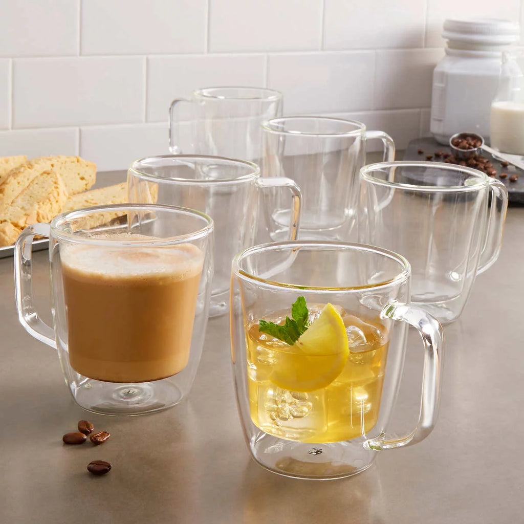 6-piece Double Wall Mug Set X141524