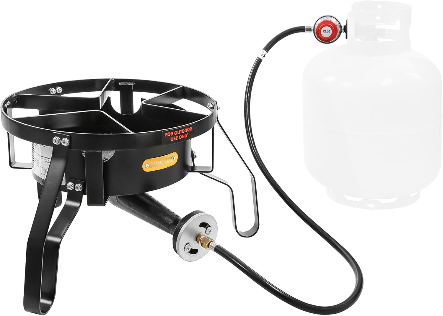 16” Single Propane Burner 200,000BTU Portable Gas Stove V370
