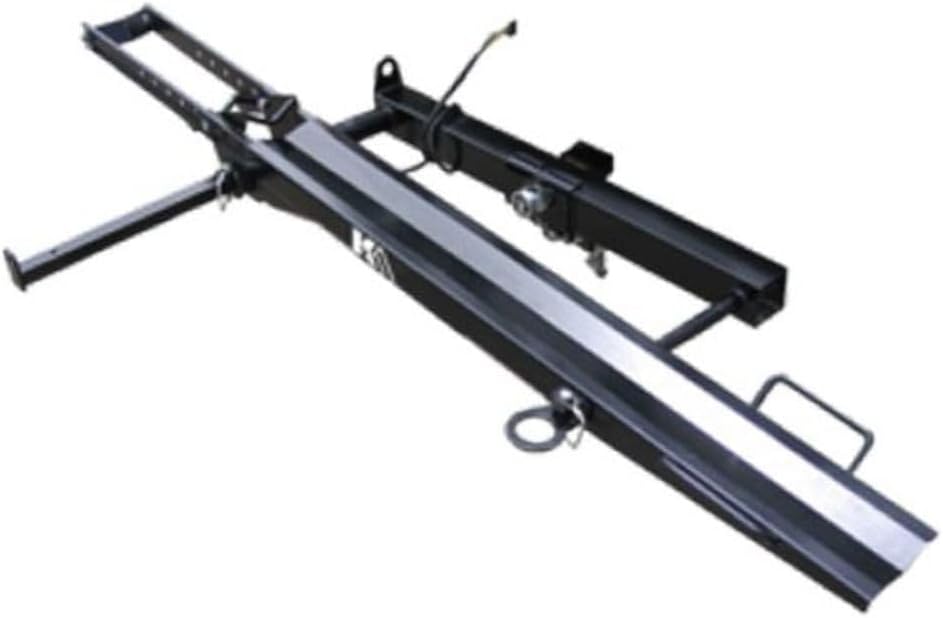 Black Hitch Mounted Motorcycle Carrier F994057