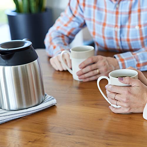 10-Cup Black Stainless Steel Coffee Maker J1942