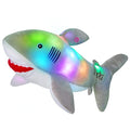 Gray Light Up Plush Shark Stuffed Animal N82152