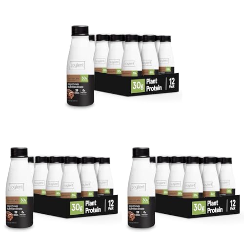 Chocolate 30g Protein Vegan Dairy Free 0g Sugar Ready to Drink Protein Drinks 11oz 12 Pack Q2846