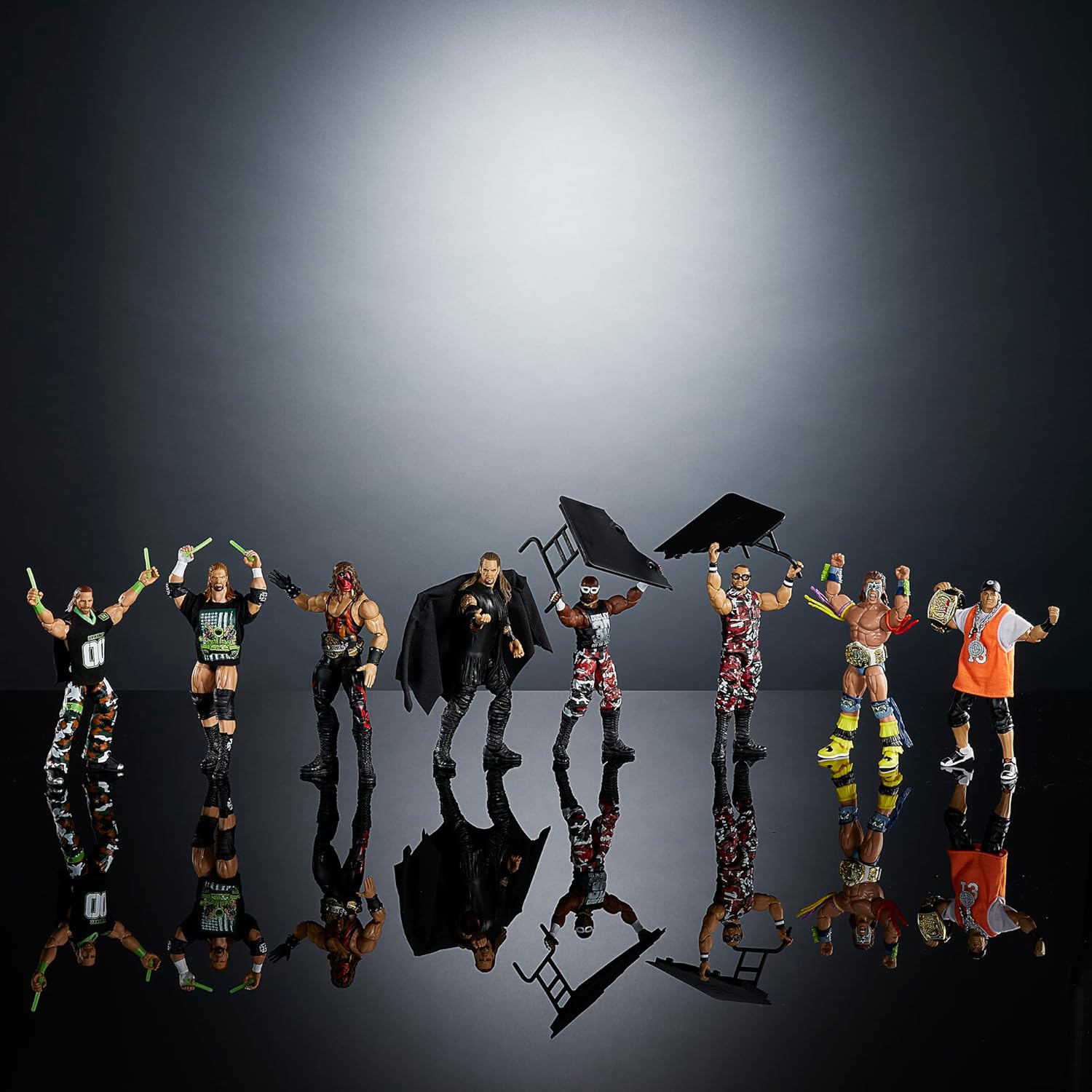 Set of 8 Wrestling Action Figures C41507