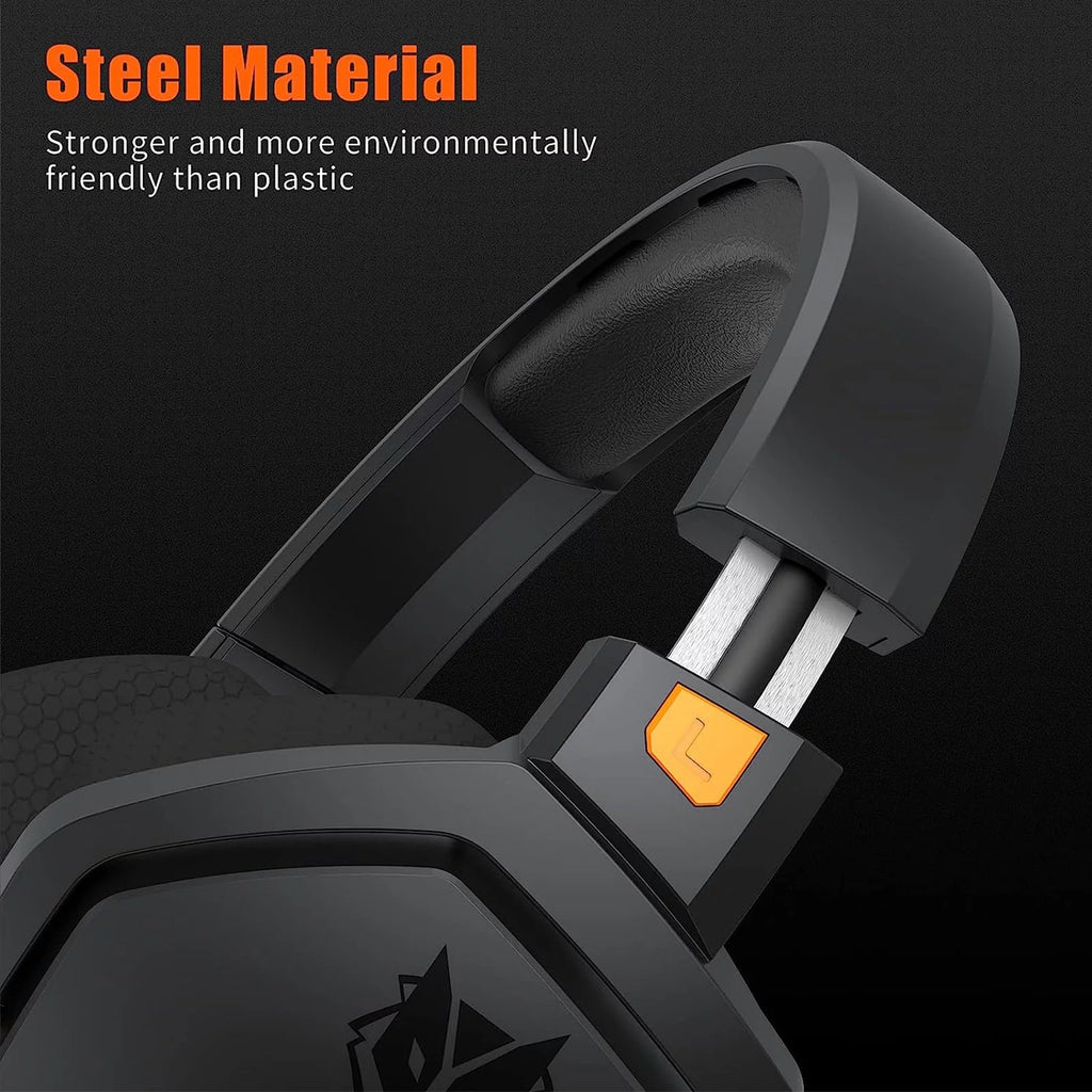 Wireless Gaming Headset with Microphone (Pink) O4460