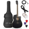 Full Size Thinline Acoustic Electric Guitar Red Right Handed Q151464